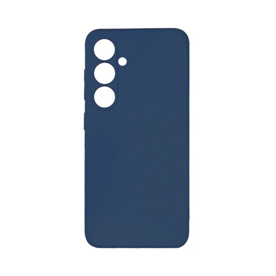 Silicone Case with Camera Shield for Samsung Galaxy S24 Dark Blue